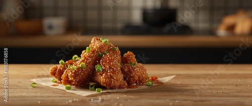 Asian-Style Karaage Fried Chicken: Japanese Cuisine for Meals and Snacks