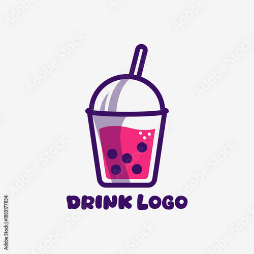 Cute Colorful Logo Design with Creative Style for Fun Brand, Kids Product, Food, and Playful Business Identity