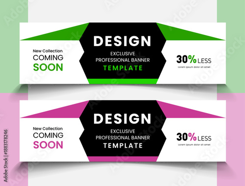 modern Billboard design concept sample idea