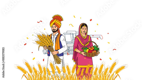 Celebrating harvest with traditional joy and gratitude