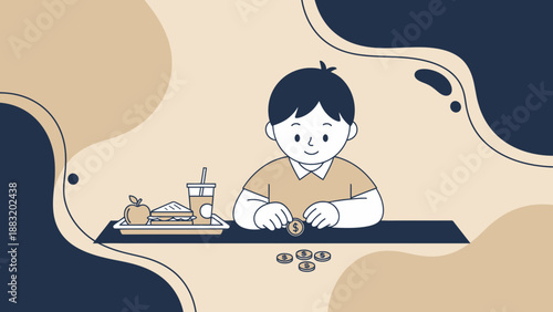 Youngster Counting Currency Before Lunch: A Simple Illustration of Finances