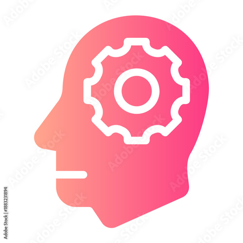 strategic consulting gradient icon