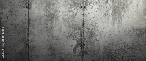 Aged cement wall in gray tones texture