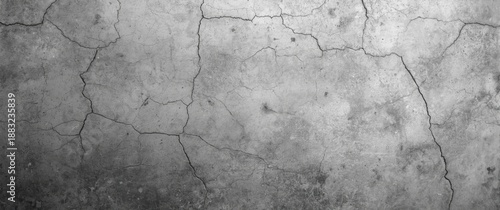 Gray cement textured urban wallpaper featuring abstract design