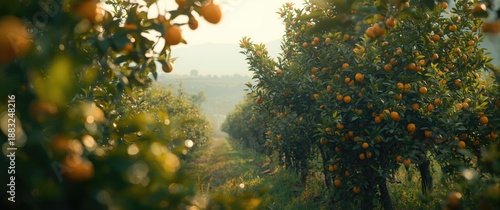 Orange Orchard in Northern ...