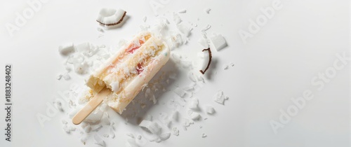 Isolated White Background F...