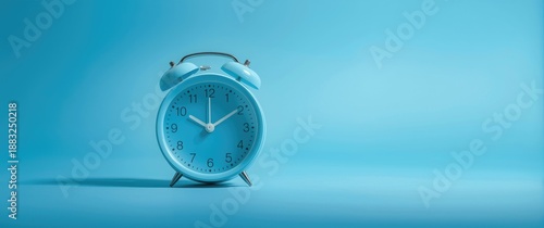 Alarm Clock in Blue Color o...