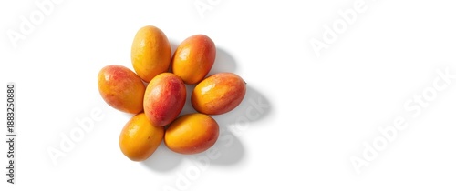 Tropical Mango fruits in gr...
