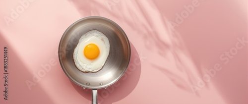 Overhead shot of a pan with...
