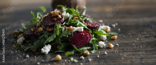 Beet and Arugula Salad Feat...