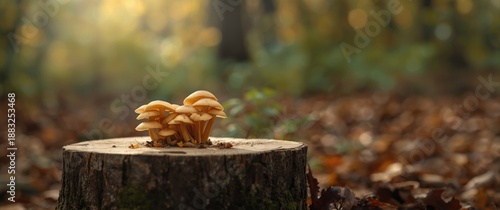 Flammulina velutipes mushro...