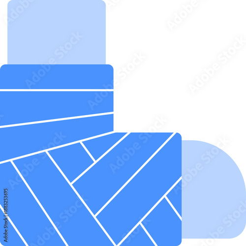 의료 병원 아이콘 심볼 골절 기부스