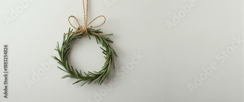 Simple homemade rosemary wr...