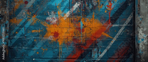Colorful abstract texture b...
