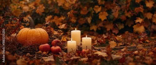 Charming still life with pu...