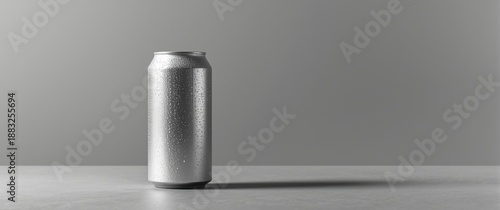 Beer or soda aluminum can