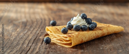 Crepes Featuring Blueberry ...