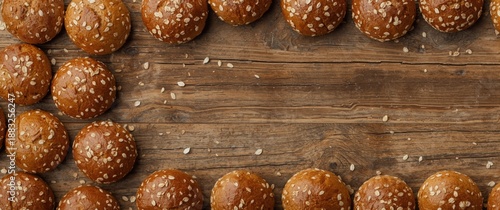 Bird's-eye view of new buns...
