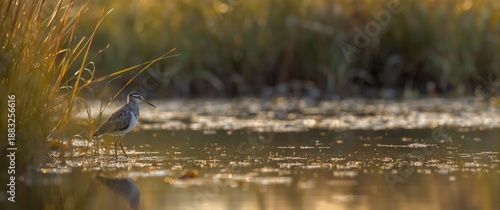 Wetland Bird Rallus Aquatic...