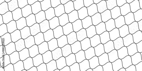 Mesh texture for fishing nets. Seamless pattern for sportswear or soccer goal, volleyball net, basketball hoop, hockey, athletics. Abstract net background for sports.