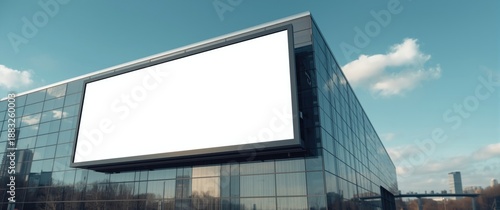 Blank Media Billboard Mock ...