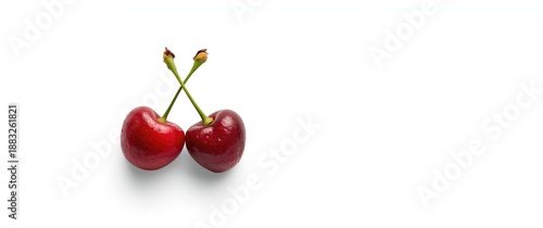 Isolated bunch of sweet che...