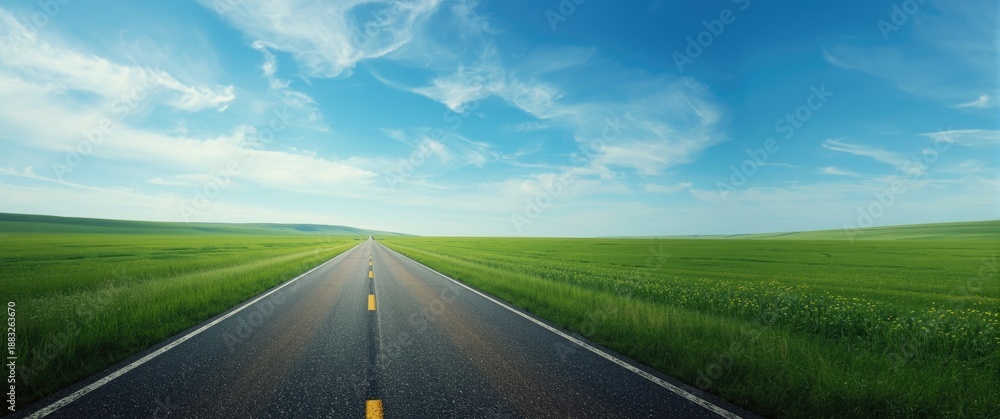 Fototapeta premium Solitary road