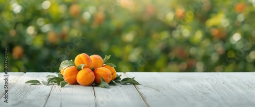 Fresh Organic Apricots with...