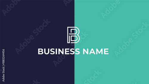 Corporate Identity Template with Modern Typography and Color Scheme.
