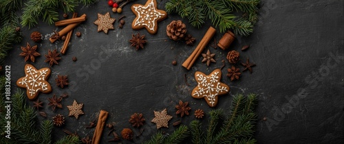 Christmas vintage decoratio...