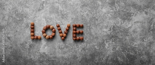 Spelling out love with asso...