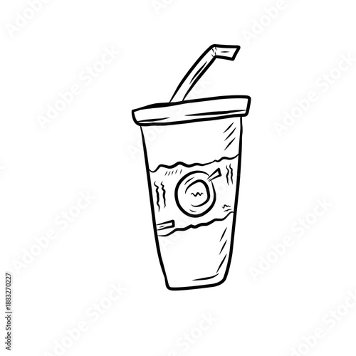 vector illustration of a cup of coffee