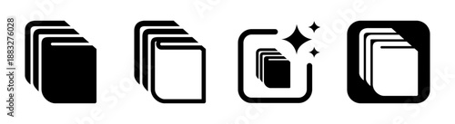 Pack of books icon representing education knowledge and learning resources