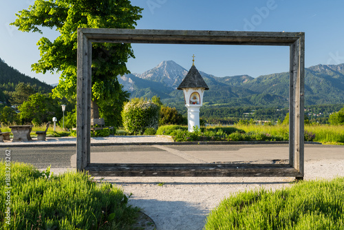 Aussichtspunkt über dem Faakersee, Mittagskogel, Kärnten, Österreich