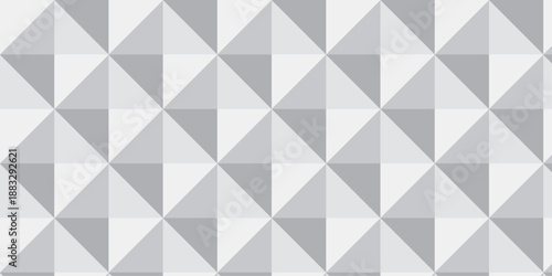 Abstract geometric background seamless mosaic and low polygon triangle texture wallpaper. Triangle shape retro wall grid pattern geometric ornament tile vector square element.