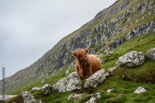 sheep in the mountains