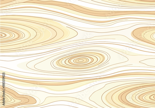 Seamless Wood Grain Texture Warm, Abstract Pattern in Tan and Beige