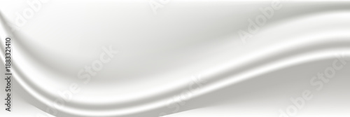 Silk background Design for product advertising for catalog.white silk background.gold fabric background. smooth texture. vector illustrations