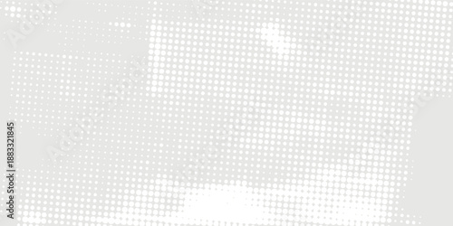 halftone on white background. Vector dots glitter or halftone glitter pattern texture Pop Art Style Background.