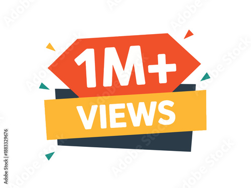Colorful Graphic with 1M+ Views