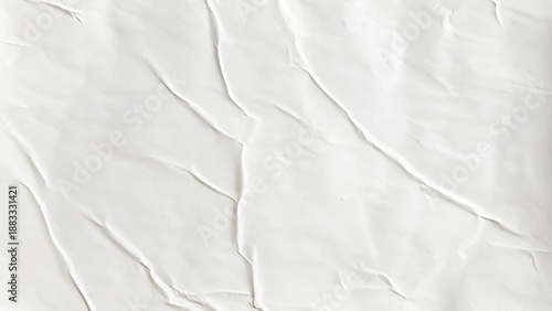 White wrinkle recycle paper background