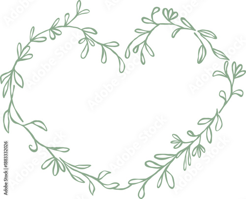 Herz Kranz Blumen. Symbole für Taufe und Erstkommunion,der Glaube an Gott, Christen, Einladung zur Konfirmation, Firmunf, Taufe, Heirat, vektor.