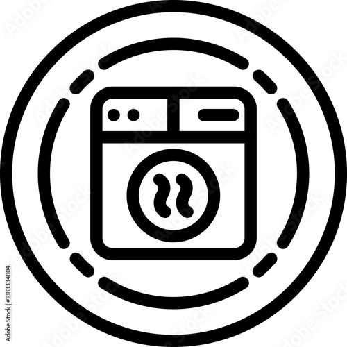 Dryer heat Icon