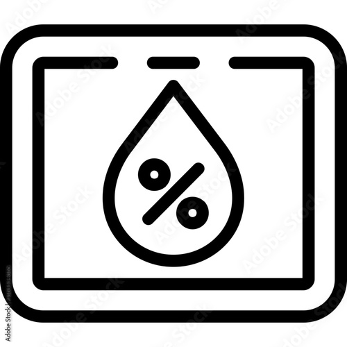 Droplet percent Icon