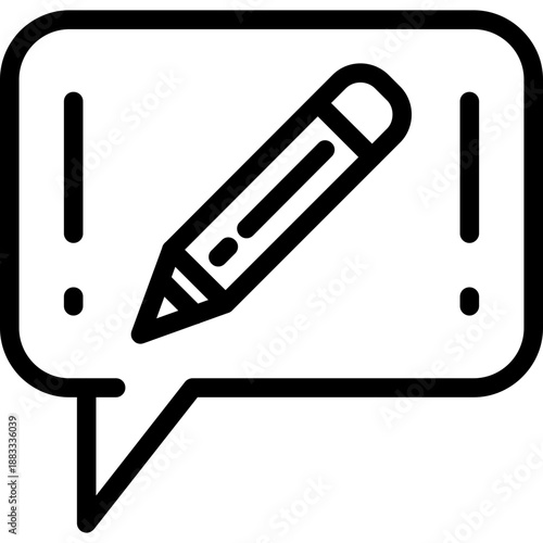Comment pen Icon