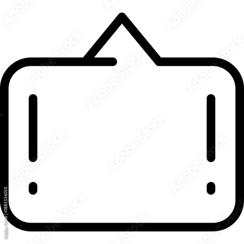 Comment middle top Icon