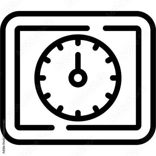 Clock twelve Icon