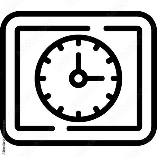 Clock three Icon
