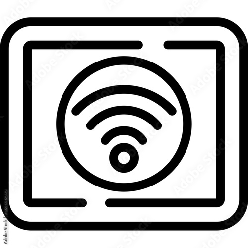 Circle wifi Icon