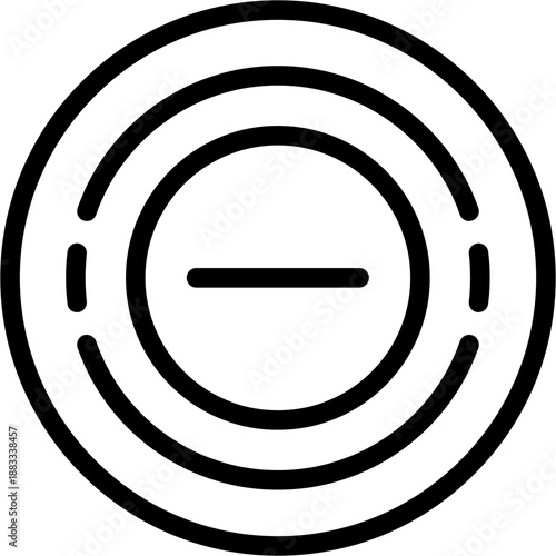 Circle minus Icon